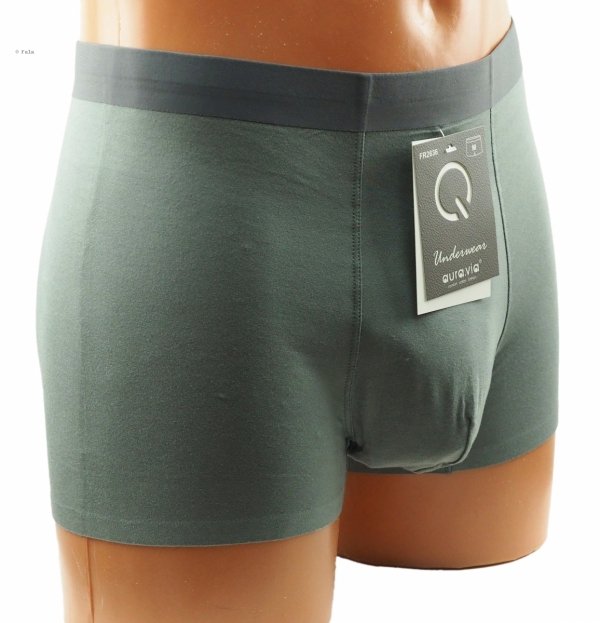 Bambusowe bokserki męskie w zielonym kolorze–wygoda i świeżość, rozmiar 2XL