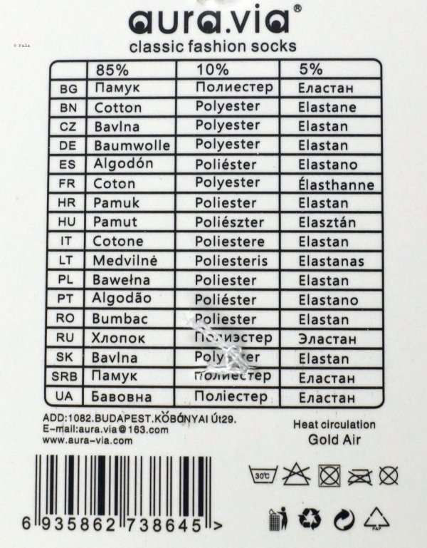 Zestaw pastelowych stopek dziewczęcych AuraVia 24-27 5 par