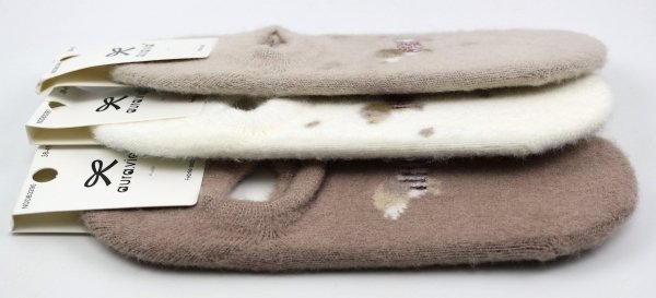 Zimowe stopki damskie z pieskiem-trzy puchate i cieplutkie pary 38-41