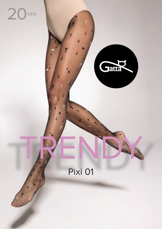 Model Pixi Wz.01 od Gatta wykonano z przędzy elastan oplatany, co zapewnia komfort noszenia i perfekcyjne dopasowanie do kobiecej sylwetki.