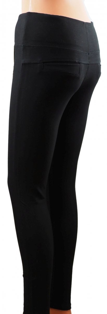 Eleganckie bawełniane spodnie firmy AuraVia. Rozmiar XL/2XL. Uroczy pas zdobiony cekinami model NA19