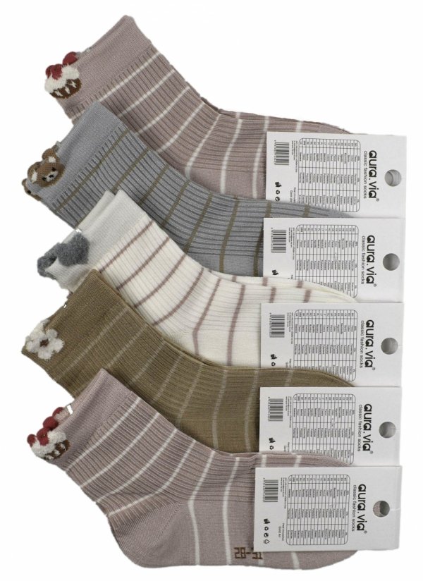 Małe stópki zasługują na wielki komfort! Skarpetki Aura.Via Kids zadbają o ciepło i dobry nastrój Twojego dziecka.