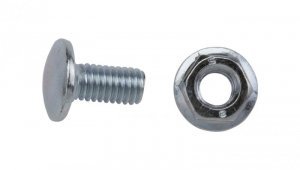 Śruba z łbem grzybkowym + nakrętka ząbkowana SGKM6x16 655061 /100szt./
