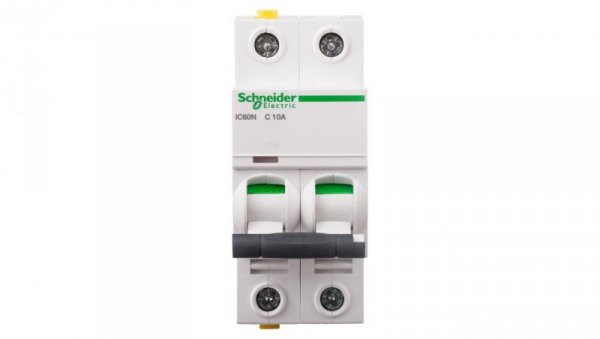 Wyłącznik nadprądowy 2P C 10A 6kA AC iC60N-C10-2 A9F04210