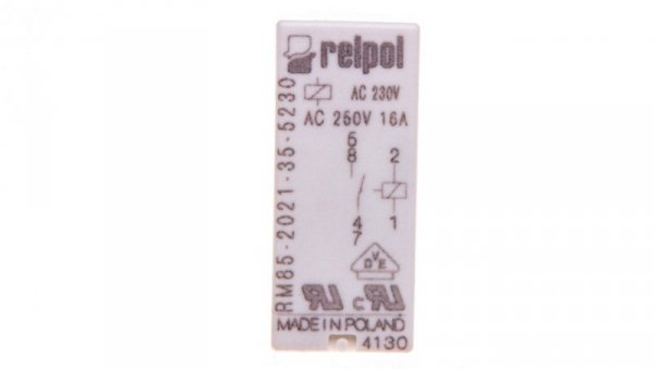 Przekaźnik miniaturowy 1Z 16A 230V AC PCB AgNi RM85-2021-35-5230 651384 /20szt./