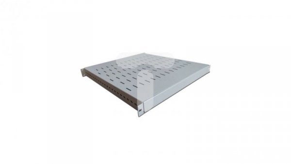 Półka 19cali regulowana 500-900mm /nośność 100kg/ śruby w komplecie szara