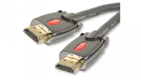 Kabel przyłącze ultra HDMI V1.4 High Speed with Ethernet 340MHz 3D kanał zwrotny audio ARC Ethernet złocone HDK50 /1,2m/