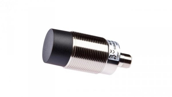 Czujnik Indukcyjny M30x1.5 70mm niezabudowany Sn 15 10-30V DC PNP NO złącze M12 3-pinowe IP67 mosiądz niklowany IM300120
