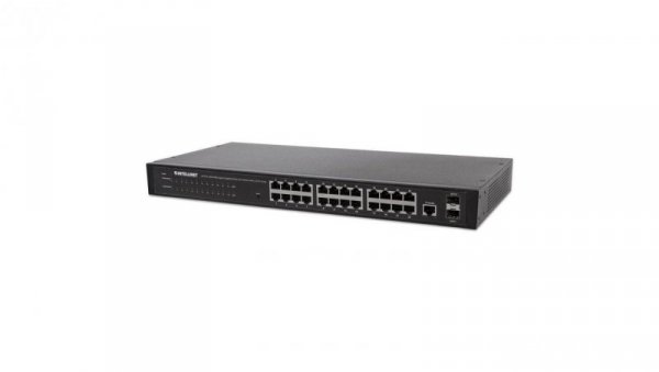 Giga Switch 24X RJ45 + 2X Sfp Web-Smart Vlan Qos Rack 560917