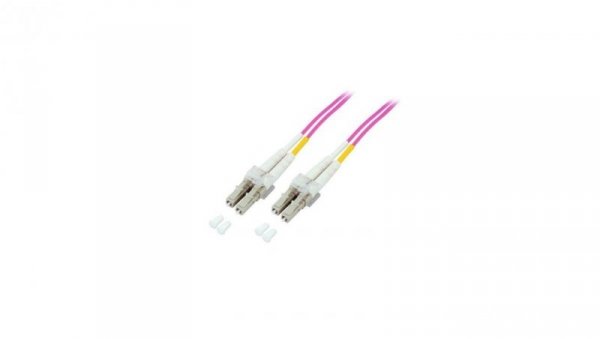 Patchcord światłowodowy OM4 50/125 MM LC-LC Duplex 2m