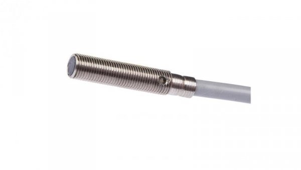 Czujnik indukcyjny M5x0.5 dł: 25mm zabudowany Sn: 0.8mm 10-30V DC 120stC PNP NO IO-Link kable 2m IP67 V4A IB050155