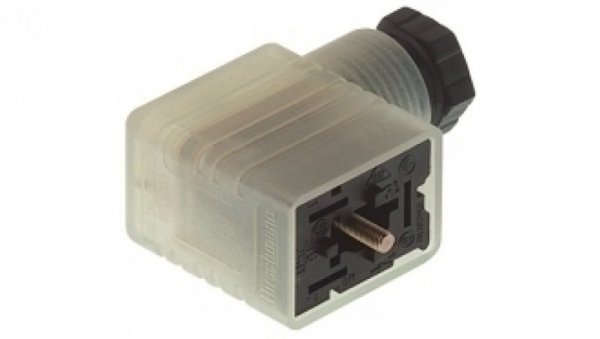 Gniazdo kablowe zaworowe przyłączeniowe z wskaźnikiem zadziałania LED typ B 2 + PE PG 9 GML 209 NJ GB1 LED 24 grau