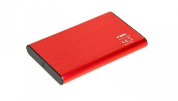 OBUDOWA I-BOX HD-05 ZEW 2,5 USB 3.1 GEN.1 RED