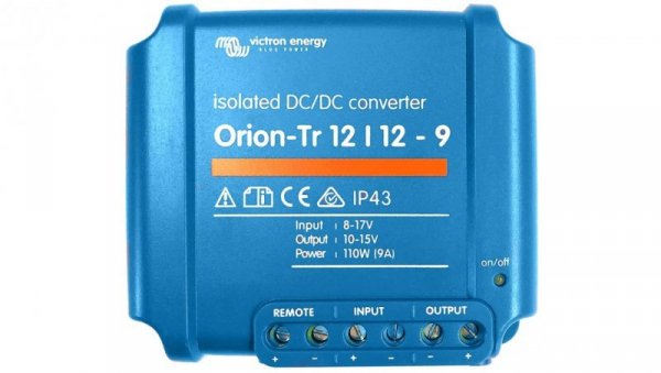 Konwerter Izolowany Orion-Tr 12/12-9A (110W) - ORI121210110R