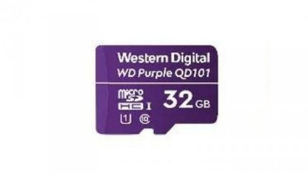 Karta pamięci WD Purple microSDXC WDD032G1P0C (32GB Class 10, Class U1)