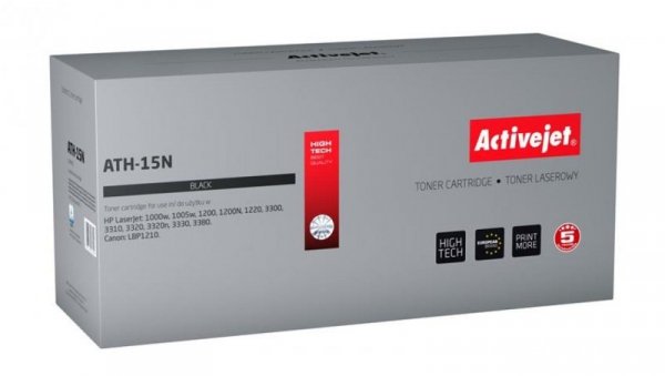 Toner Activejet ATH-15N (zamiennik HP 15A C7115A, Canon EP-25 Supreme 3000 stron czarny)