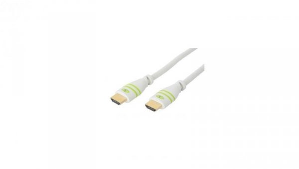 Kabel HDMI-HDMI V1.4 M/M Ethernet 3D4K Biały 3m