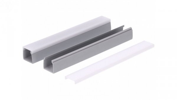 Profil led PCV Max Up 20x20 2m szary ML ML