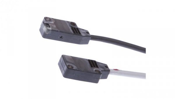 Czujnik optyczny bariera świetlna 4,5x10x14mm Sn: 0,15m 12-24V DC PNP kabel 2m PVC IP67 OYQ40100
