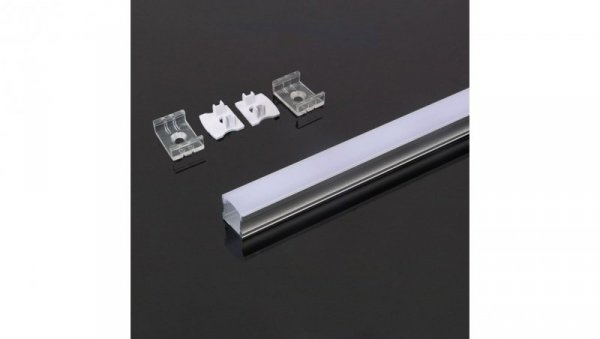 Profil nawierzchniowy aluminiowy Mleczny do taśm LED 2000x17,2x15,5mm 3354
