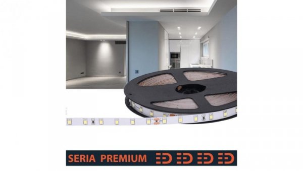 Taśma Premium 24V 70 led 6500K PL 980lm SMD2835 (10) 3Y