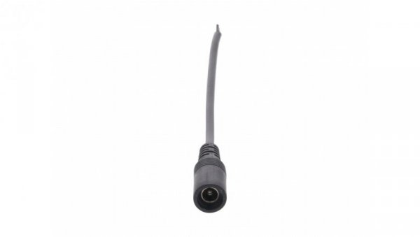 Gniazdo DC 5.5x2.5 przewód czarny 15cm 22awg