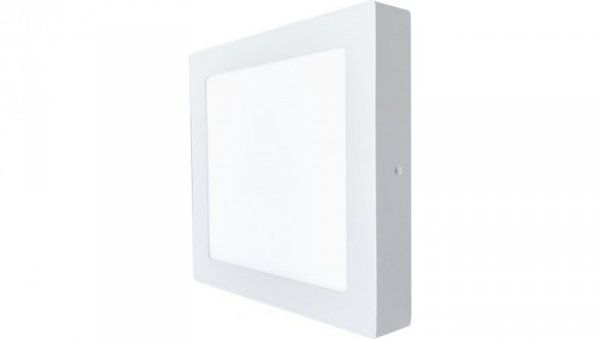 Oprawa nasufitowa LED 24W 1800lm 2800K/ciepła IP20 kwadratowy biały LED120 FENIX-S White 24W WW GXDW073