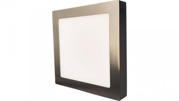 Oprawa nasufitowa LED 18W 1350lm 2800K/ciepła IP20 kwadratowy matowy chrom LED90 FENIX-S matt chrome 18W WW GXDW093