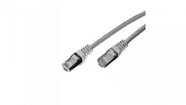 Kabel krosowy EmiterNet FTP kat.5E PVC 2 m szary, EM/PC-FTP5EPVC-2M