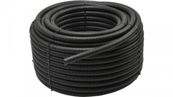 Rura karbowana RKGS 16 czarna 750N z pilotem 25 m 444042 /1szt/