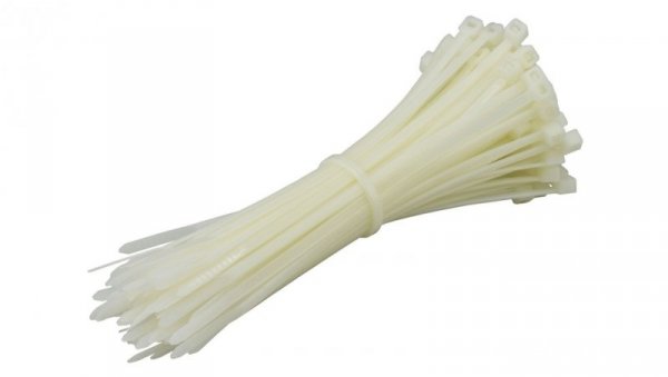 Opaska kablowa biała CT 810-9,0 N 222693 /25szt/