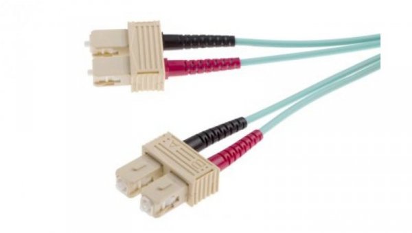 Kabel światłowodowy, średnica: 900μm, OM4 Wielomodowy, Niebieski, SC/SC