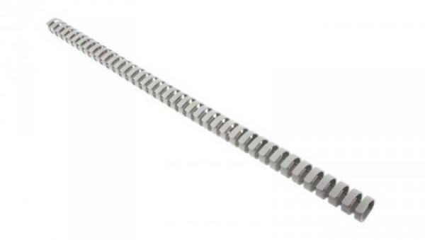 Koryto kablowe Szary Polipropylen Elastyczny Koryto elastyczne panelowe z otworami 20 mm 20mm 500mm RS PRO