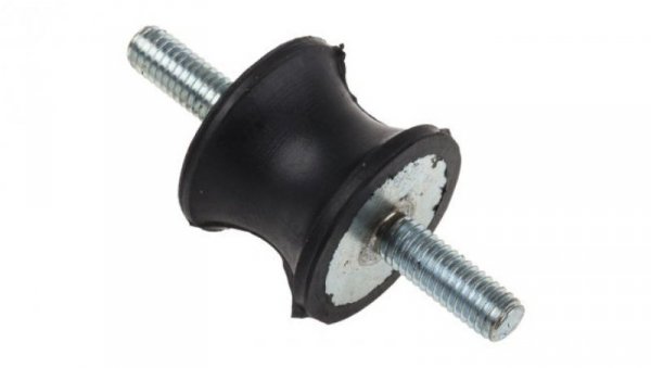 Mocowanie antywstrząsowe, M6, Ø 25mm, materiał: Guma naturalna 60Shore A, RS PRO