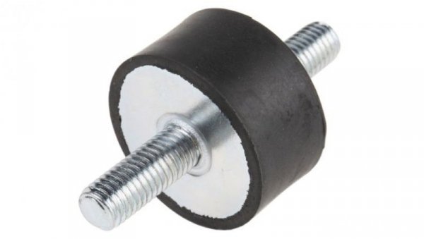 Mocowanie antywstrząsowe, M10, Ø 40mm, materiał: Guma naturalna 70Shore A, RS PRO