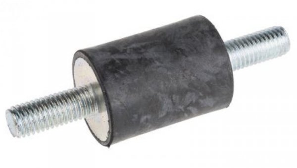 Mocowanie antywstrząsowe, M10, Ø 30mm, materiał: Guma naturalna 60Shore A, RS PRO