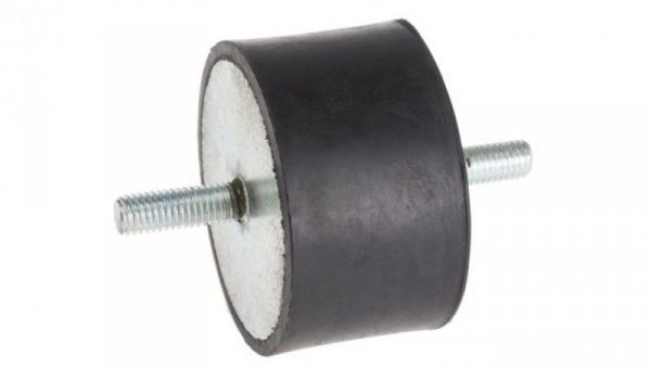 Mocowanie antywstrząsowe, M8, Ø 60mm, materiał: Guma naturalna 55Shore A, RS PRO