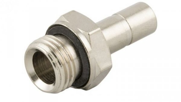 Złącze wielostykowe, typ: Adapter męski (równoległy), Wciskane, gwint: 6.35mm, rodzaj: Męski, rura: 12mm