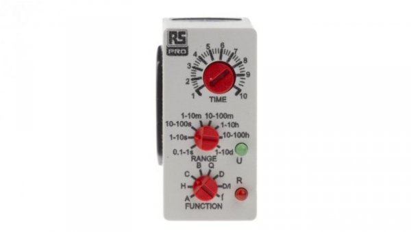 Timer Relay 8 funkcyjny DPDT DPDT 12 → 240V ac/dc