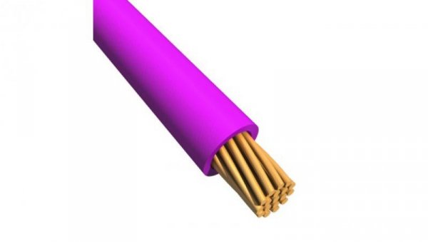 Kabel trzynormowy, dł. 100m 1 mm², 17 A, 1 kV DC, 600 V AC, Maks. +105C Fioletowy Zgodność z trzema normami, RS PRO