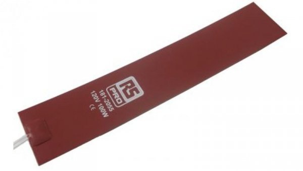 Silicone Heater Mat 100 W 120 V AC 2 x 10in