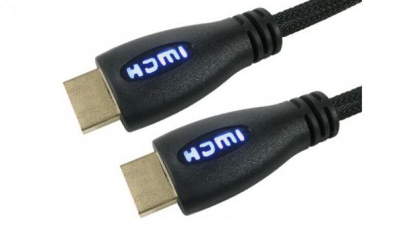 Zespół cyfrowych kabli wideo i monitorowych 5m Wtyk HDMI to Wtyk HDMI Czarny
