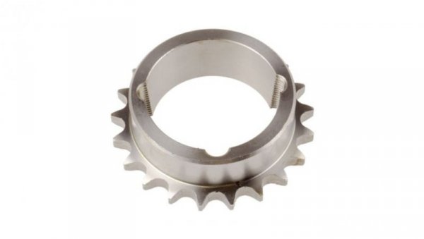 Koło łańcuchowe drabinkowe, 21 zębów, 08B-1, Nakrętka stożkowa, śr toczna: 85.22mm, Stal