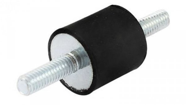 Nóżki antywibracyjne, M8, Ø 30mm, materiał: Stal nierdzewna 55Shore A, RS PRO