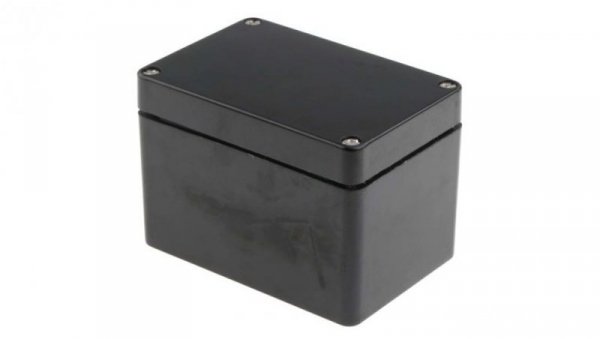 Obudowa Czarny IP68 Silikon, 110 x 75 x 75mm, RS PRO