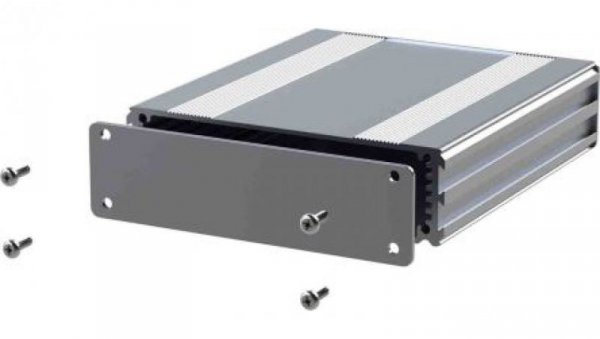 Obudowa urządzeń elektronicznych, aluminiowa, Srebrny, 160 x 108.5 x 30mm, RS PRO