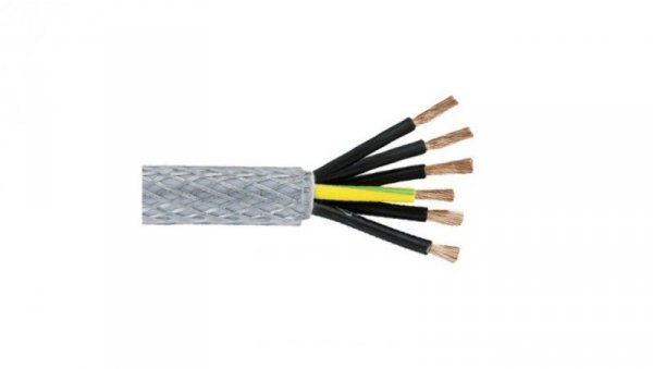 Kabel sterowniczy SY 7 rdzeniowy , Ekranowany, izolacja Polichlorek winylu PVC, D 12.2mm , 50m