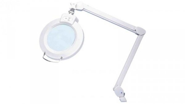 Lampa z lupą, 3, 12dioptrii, 175mm, 940mm, Montaż zaciskowy na stole, LED, 12W