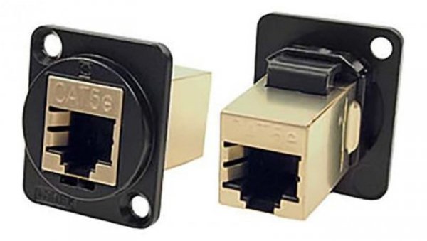 Złącze RJ45, Cat5e, 1 portów Ekranowane, RJ45