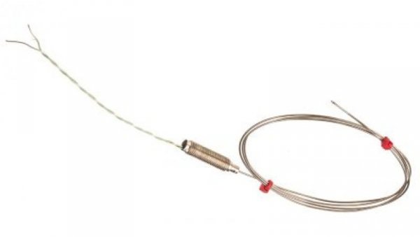 Termopara typ K do +750C 1m kabel 100mm, Inconel 600 IEC